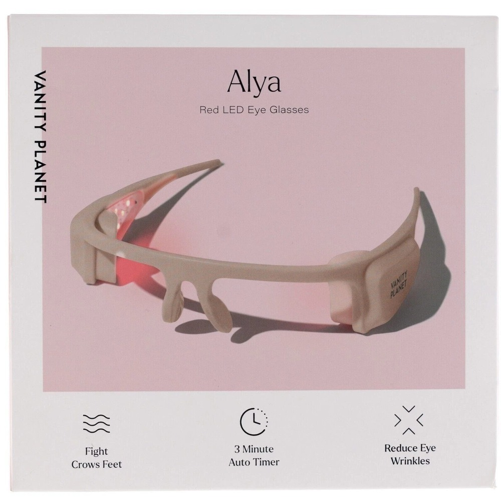 Vanity Planet Alya Red LED Grey New Anti-Aging Wrinkle‎ Tech Eye Glasses